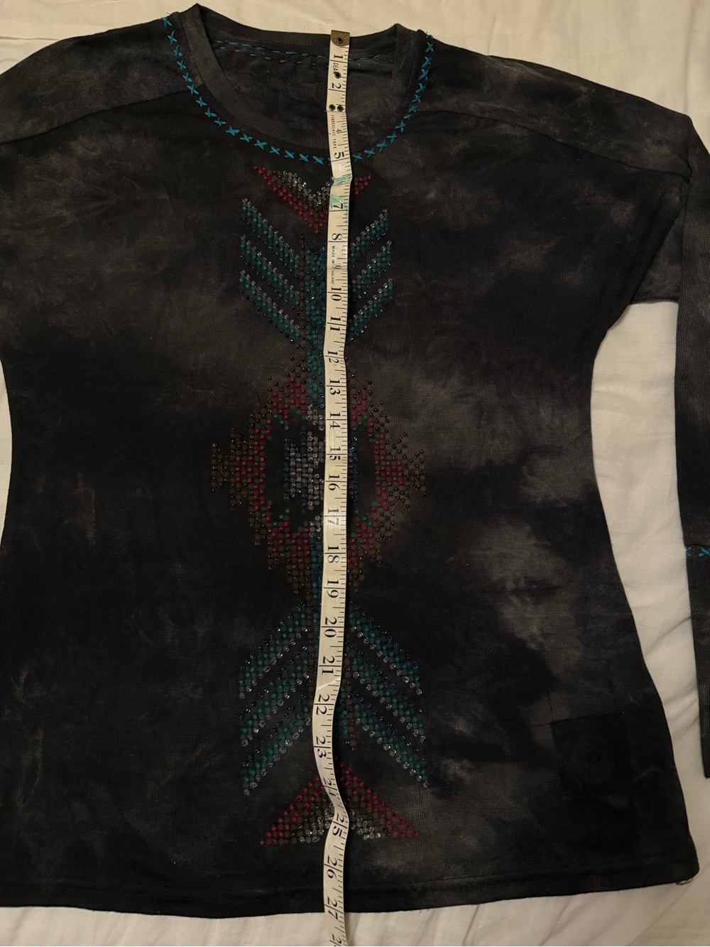 Double D Ranch beaded top - Picture 4 of 5